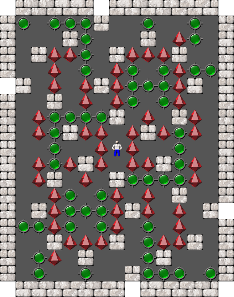 Сокобан Attrition 3 уровень 38
